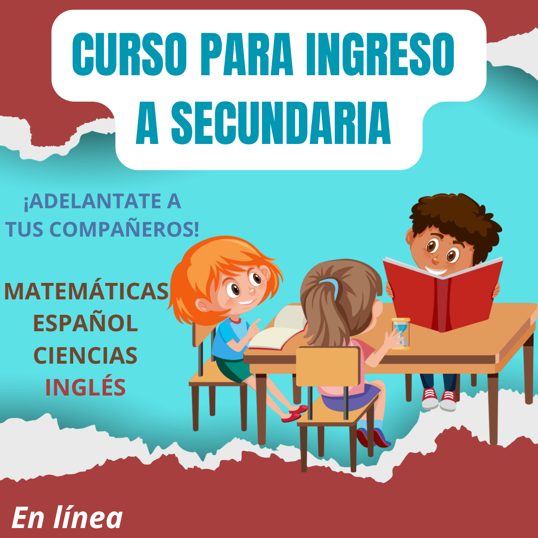CURSO DE INGRESO A SECUNDARIA 2025 (EN LÍNEA) - CEDINA Cursos